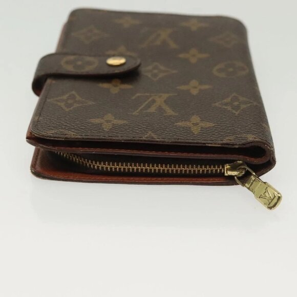 LOUIS VUITTON Monogram Porto Papie Zip Wallet M61207 LV Auth 130795 - Picture 8 of 16